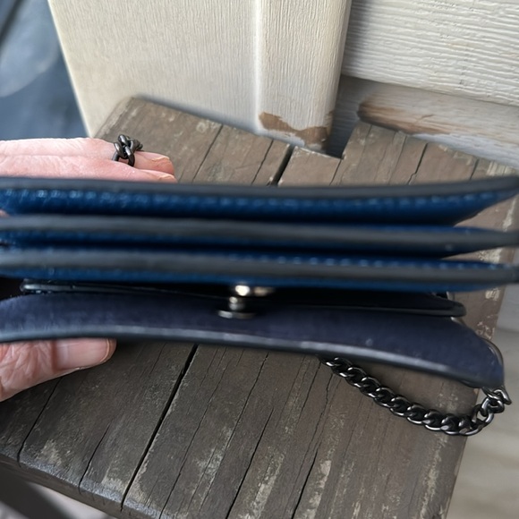 Coach RARE like new Horse and Carriage wallet on chain - Picture 4 of 13